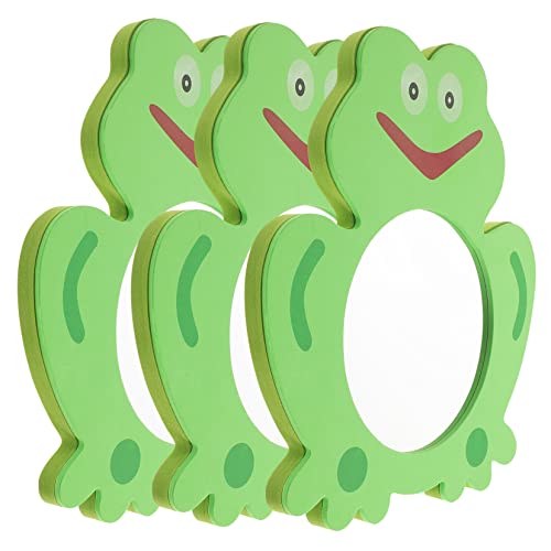 HONITANO 3Stücke Cartoon Badespiegel für Frosch Design Kreatives für Jungen und Fördert Farbunterscheidung und Hand Augen Koordination für Badewanne HONITANO 3Stücke Cartoon Badespiegel für Frosch Design Kreatives für Jungen und Fördert Farbunterscheidung und Hand Augen Koordination für Badewanne von HONITANO