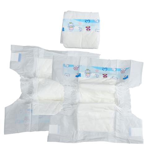 HONITANO 3Stücke Puppenwindeln für Babypuppen Dekorative Spielzeugwindeln Zubehör für Rollenspielpuppen Details für Kreatives HONITANO 3Stücke Puppenwindeln für Babypuppen Dekorative Spielzeugwindeln Zubehör für Rollenspielpuppen Details für Kreatives von HONITANO