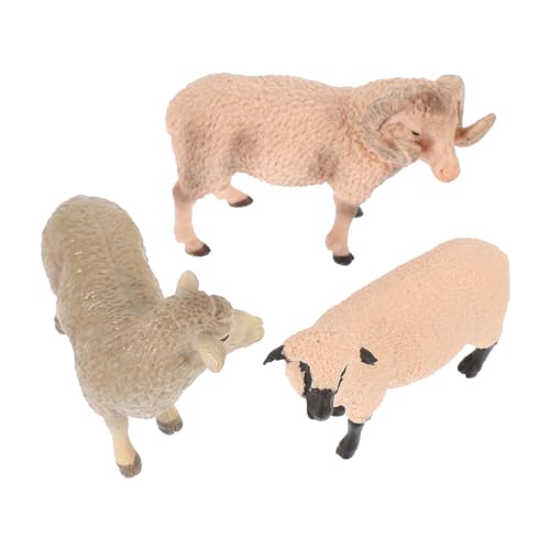 HONITANO 3Stücke Schaf Modellspielzeug Realistische Tierfiguren für Kreative Dekoration und Bildung Schafspielzeug für Schafornament für Zuhause oder Schule HONITANO 3Stücke Schaf Modellspielzeug Realistische Tierfiguren für Kreative Dekoration und Bildung Schafspielzeug für Schafornament für Zuhause oder Schule von HONITANO