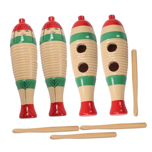 HONITANO 4 Sätze Teiliges Holz Percussion Musikinstrument mit Rhythmus Sticks Kindgerechtes Schlagzeugspielzeug Glatte Oberfläche Langlebig Fördert Kreativität und Musikalische Fähigkeiten HONITANO 4 Sätze Teiliges Holz Percussion Musikinstrument mit Rhythmus Sticks Kindgerechtes Schlagzeugspielzeug Glatte Oberfläche Langlebig Fördert Kreativität und Musikalische Fähigkeiten von HONITANO