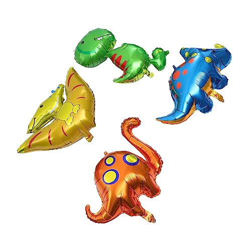 HONITANO 4 Stück Dinosaurier-Ballon große Luftballons Jumbo-Ballons Dusche Ballons für die Dekoration Riesenballons Dinosaurier-Partydekorationen Aluminiumfolienballons HONITANO 4 Stück Dinosaurier-Ballon große Luftballons Jumbo-Ballons Dusche Ballons für die Dekoration Riesenballons Dinosaurier-Partydekorationen Aluminiumfolienballons von HONITANO