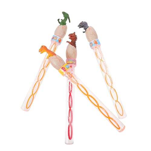 HONITANO 4stücke Teiliges Cartoon Seifenblasenstäbe Für Junge Mädchen Bunte Dinosaurier-Ei Blasenspielzeuge Für Sommer Für Partys Und Outdoor-aktivitäten HONITANO 4stücke Teiliges Cartoon Seifenblasenstäbe Für Junge Mädchen Bunte Dinosaurier-Ei Blasenspielzeuge Für Sommer Für Partys Und Outdoor-aktivitäten von HONITANO