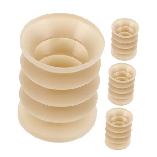 HONITANO 4 Stück Fracture Sounder Bone Cracking Supply Realistischer Knackton Bone Cracking Props Party Performance Prop Gimmick Neck Cracking Prop Bone Cracker Prank Beige Kunststoff von HONITANO