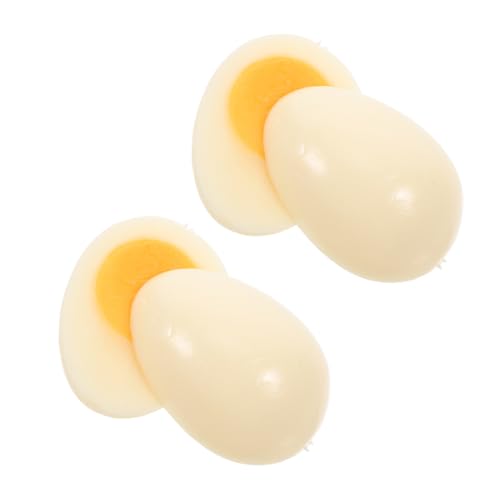 HONITANO 4 Stück Künstliche Wasserkochen Eier Modell PVC Lebensmittel Modell für Küchen Dekoration Lernhilfen und Fotografie Requisiten HONITANO 4 Stück Künstliche Wasserkochen Eier Modell PVC Lebensmittel Modell für Küchen Dekoration Lernhilfen und Fotografie Requisiten von HONITANO