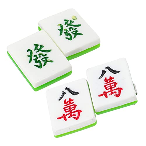 HONITANO 4 Stück Mahjong-haarnadel Clips Klein Dekorativ Mahjong-Haarspange U Hochzeit Styling Mädchen Verdrehte Geformt Gold Bobby Haarklammer Stifte Haarspangen Süß Metall von HONITANO