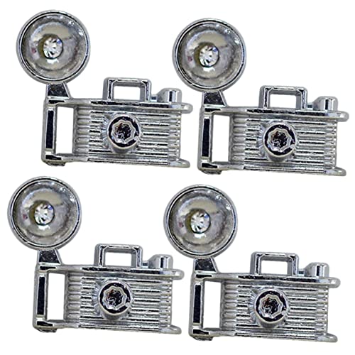 HONITANO 4 Stück Mini-Kamera Mini-zubehör Miniaturen Das Kleinste Der Welt Spielzeugkamera Häuser Digitalkamera Alte Kamera Minimöbel Für Miniaturhaus Kit Legierung Silver HONITANO 4 Stück Mini-Kamera Mini-zubehör Miniaturen Das Kleinste Der Welt Spielzeugkamera Häuser Digitalkamera Alte Kamera Minimöbel Für Miniaturhaus Kit Legierung Silver von HONITANO