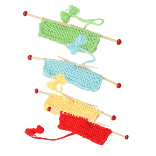 HONITANO 4 Stück Mini-Strickpullover Miniatur Stricken Puppe Zubehör Stich Strickpullover Szenenverzierung Dekorative Mini-Modelle Mini-hausverzierung Mini-Modell- Plüsch HONITANO 4 Stück Mini-Strickpullover Miniatur Stricken Puppe Zubehör Stich Strickpullover Szenenverzierung Dekorative Mini-Modelle Mini-hausverzierung Mini-Modell- Plüsch von HONITANO