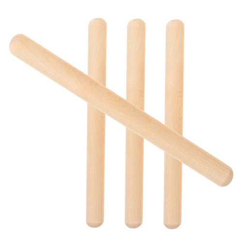 HONITANO 4 Stück Teiliges Holz Percussion Rhythmus Sticks Musikinstrumente Sicher Geruchsneutral Robust Kleine für Junge Mädchen Jungen HONITANO 4 Stück Teiliges Holz Percussion Rhythmus Sticks Musikinstrumente Sicher Geruchsneutral Robust Kleine für Junge Mädchen Jungen von HONITANO
