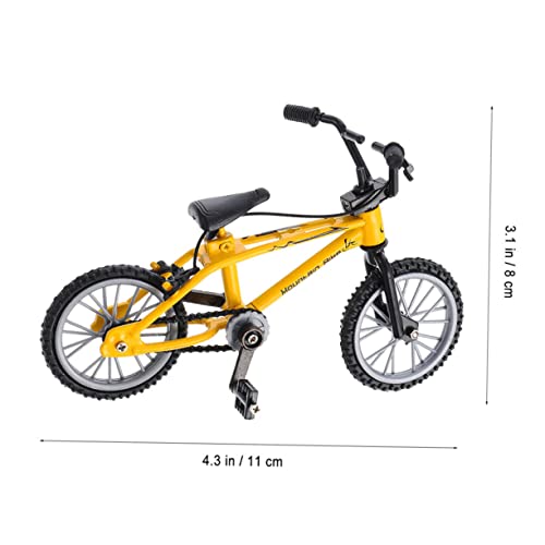 HONITANO 4 Stück Teiliges Mini Finger Mountainbike aus Robustem Aluminiumlegierung und Kunststoff Buntes Finger Sportspielzeug zur Stressreduktion und Unterhaltung Geschenk für Kollegen HONITANO 4 Stück Teiliges Mini Finger Mountainbike aus Robustem Aluminiumlegierung und Kunststoff Buntes Finger Sportspielzeug zur Stressreduktion und Unterhaltung Geschenk für Kollegen von HONITANO