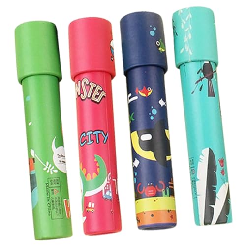 HONITANO 4 Stück Teiliges Mittleres Rotierendes Kaleidoskop aus Papier Kreatives Beobachtungsspielzeug für Pädagogisches Mitgebsel für Kindergeburtstag Fördert Vorstellungskraft und HONITANO 4 Stück Teiliges Mittleres Rotierendes Kaleidoskop aus Papier Kreatives Beobachtungsspielzeug für Pädagogisches Mitgebsel für Kindergeburtstag Fördert Vorstellungskraft und von HONITANO