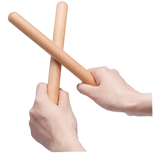 HONITANO 4 Stück Teiliges Musikinstrumenten Set aus Holz mit Lummi Sticks und Shakern Sichere Runde Enden Geräuschvoll für Rhythmusübungen und Musikalische Früherziehung Schadstofffrei HONITANO 4 Stück Teiliges Musikinstrumenten Set aus Holz mit Lummi Sticks und Shakern Sichere Runde Enden Geräuschvoll für Rhythmusübungen und Musikalische Früherziehung Schadstofffrei von HONITANO