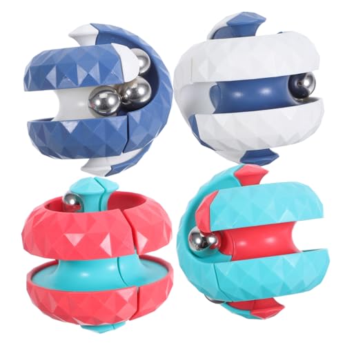 HONITANO 4 Stück Teiliges Orbit-Ball Puzzle Kreatives Stressabbau Rotierendem Track Sensorisches Fidget Toy für Erwachsene für Büro Reise Zuhause Fördert Konzentration und Entspannung HONITANO 4 Stück Teiliges Orbit-Ball Puzzle Kreatives Stressabbau Rotierendem Track Sensorisches Fidget Toy für Erwachsene für Büro Reise Zuhause Fördert Konzentration und Entspannung von HONITANO