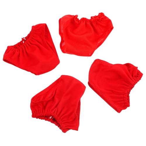 HONITANO 4 Stück Teiliges Puppenunterwäsche aus Stoff Waschbar und Wiederverwendbar Puppen Passende Unterhosen Einfaches Design Fördert Kreativität und Fantasievolles HONITANO 4 Stück Teiliges Puppenunterwäsche aus Stoff Waschbar und Wiederverwendbar Puppen Passende Unterhosen Einfaches Design Fördert Kreativität und Fantasievolles von HONITANO