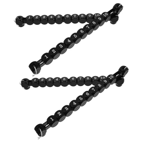 HONITANO 4 Stück Teiliges Tischfußball-Score-Counter Zahlen Robuste Spielzähler für Zwei Spieler Einfache Installation Geeignet als Ersatz für Air Hockey und Tischfußball-spielzubehör HONITANO 4 Stück Teiliges Tischfußball-Score-Counter Zahlen Robuste Spielzähler für Zwei Spieler Einfache Installation Geeignet als Ersatz für Air Hockey und Tischfußball-spielzubehör von HONITANO