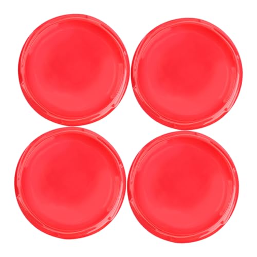 HONITANO 4 Stück Wettkampf-gyro Gyro-Arena Kreiselscheibe Gyro-duell-Disk Gyro-disc-Arena Geplatzte Arena Zubehör Für Kreiselspiele Gyrodisk-versorgung Gyro-spielteile Plastik Rot von HONITANO