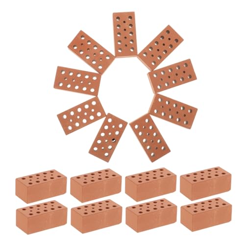 HONITANO 40Stücke Mauersteine für Kreative Architektur Modelle Langlebige Bausteine für DIY Projekte für Landschaftsbau für Sandtisch Layouts HONITANO 40Stücke Mauersteine für Kreative Architektur Modelle Langlebige Bausteine für DIY Projekte für Landschaftsbau für Sandtisch Layouts von HONITANO