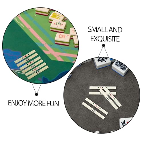 HONITANO 44 Stück Teiliges Mahjong Punktesystem und Wettsticks für Chinesische Spiele Zubehör für Mahjong Wettbewerbe Langlebig und Ansprechend Gestaltet HONITANO 44 Stück Teiliges Mahjong Punktesystem und Wettsticks für Chinesische Spiele Zubehör für Mahjong Wettbewerbe Langlebig und Ansprechend Gestaltet von HONITANO