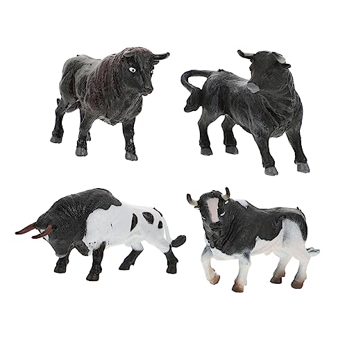 HONITANO 4Stücke Mini Simulation Kuh Spielzeugset Wildtiere Modell für Pädagogisches Detailgetreue Tierfiguren für Kindergeburtstag und Kreative HONITANO 4Stücke Mini Simulation Kuh Spielzeugset Wildtiere Modell für Pädagogisches Detailgetreue Tierfiguren für Kindergeburtstag und Kreative von HONITANO