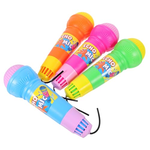 HONITANO 4Stücke Teiliges Kindermikrofon Echomikrofone für Mikrofon Partys und Bühnenauftritte Stabiles und Sicheres Design aus Robustem HONITANO 4Stücke Teiliges Kindermikrofon Echomikrofone für Mikrofon Partys und Bühnenauftritte Stabiles und Sicheres Design aus Robustem von HONITANO