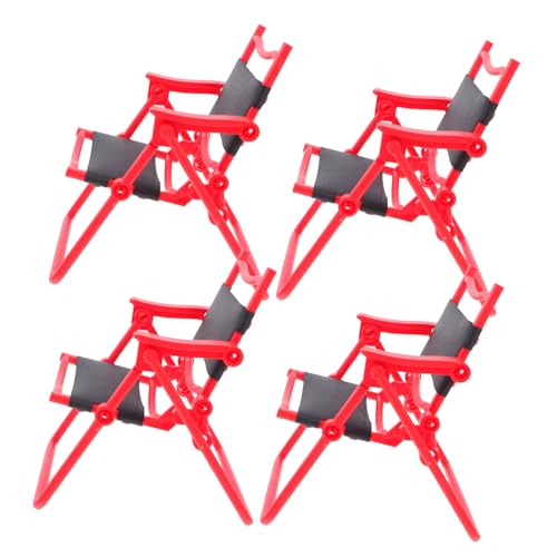 HONITANO 4pcs Miniatur Klappstühle Puppenhaus Klappstühle Modelle Miniaturpuppenhaus Strandstühle Campingstühle Für Puppenhausdekoration HONITANO 4pcs Miniatur Klappstühle Puppenhaus Klappstühle Modelle Miniaturpuppenhaus Strandstühle Campingstühle Für Puppenhausdekoration von HONITANO