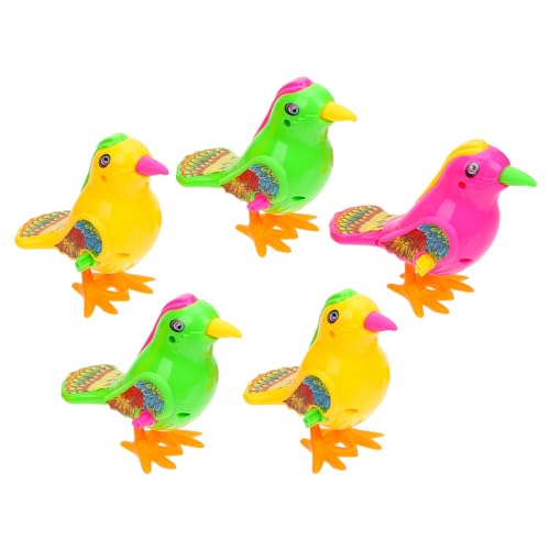 HONITANO 5 Stück Aufzieh Vogelspielzeug Mini Tiere Für Kleine Tiere Entzückende Tiere Zum Aufziehen Tiere Lustiges Aufziehspielzeug Kinderspielzeug Kleines Realistisches HONITANO 5 Stück Aufzieh Vogelspielzeug Mini Tiere Für Kleine Tiere Entzückende Tiere Zum Aufziehen Tiere Lustiges Aufziehspielzeug Kinderspielzeug Kleines Realistisches von HONITANO