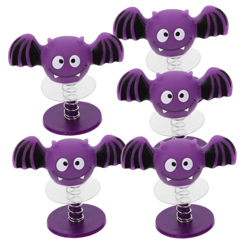 HONITANO 5 Stück Hüpfende Fledermausfigur LED Halloween Springspielzeug Kinderparty Springfederspielzeug Hüpfspielzeug Halloween Halloween Springspielzeug Für Halloween HONITANO 5 Stück Hüpfende Fledermausfigur LED Halloween Springspielzeug Kinderparty Springfederspielzeug Hüpfspielzeug Halloween Halloween Springspielzeug Für Halloween von HONITANO