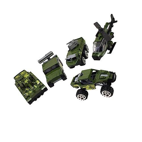HONITANO 5 Stück Mini-Auto- Spielzeugauto Lustiges Autospielzeug Green von HONITANO