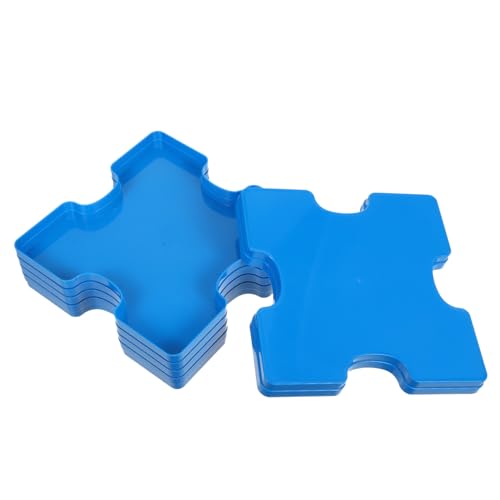 HONITANO 5 Stück Puzzle Sortier Aufbewahrungsplatten Stapelbare Organizer mit Deckeln Vielseitig für DIY Perlen Robustes Material Große Kapazität Kompakt und Tragbar für Familien und HONITANO 5 Stück Puzzle Sortier Aufbewahrungsplatten Stapelbare Organizer mit Deckeln Vielseitig für DIY Perlen Robustes Material Große Kapazität Kompakt und Tragbar für Familien und von HONITANO