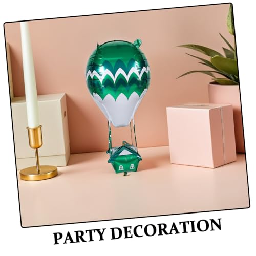 HONITANO 5 Stück Teiliges Aluminium Folienballons Hot Air Balloon Form Einzigartige Geburtstags Partydekoration Einfach Aufzublasen Wetterfest für Innen und Außenbereich Verspieltes Design HONITANO 5 Stück Teiliges Aluminium Folienballons Hot Air Balloon Form Einzigartige Geburtstags Partydekoration Einfach Aufzublasen Wetterfest für Innen und Außenbereich Verspieltes Design von HONITANO