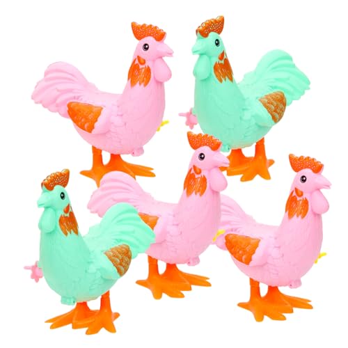 HONITANO 5 Stück Teiliges Aufziehspielzeug Tierfiguren für Kreative Robuste Interaktives Niedliches für Kindergeburtstag und Geschenkideen Zufällige Farbe Zufällige Farbe von HONITANO