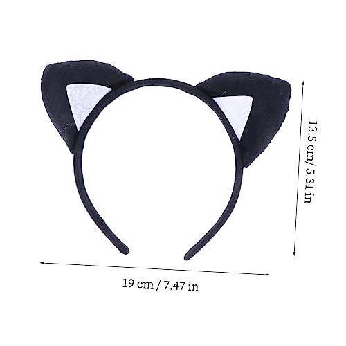 HONITANO 5 Stück Teiliges Katzenohren Stirnband Cartoon Katzenohren Haarreif Niedlich Bequem für Mädchen Erwachsene Party Cosplay Makeup Zubehör für Karneval Fasching HONITANO 5 Stück Teiliges Katzenohren Stirnband Cartoon Katzenohren Haarreif Niedlich Bequem für Mädchen Erwachsene Party Cosplay Makeup Zubehör für Karneval Fasching von HONITANO