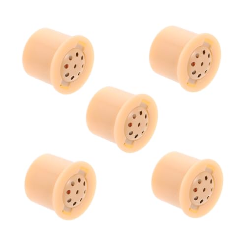 HONITANO 5 Stück Teiliges Kunststoff Klanggeneratoren Musikalische Runde Mini Soundbox Puppen Zubehör für Kreative Herstellung HONITANO 5 Stück Teiliges Kunststoff Klanggeneratoren Musikalische Runde Mini Soundbox Puppen Zubehör für Kreative Herstellung von HONITANO