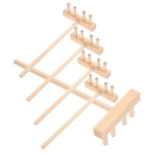 HONITANO 5 Stück Teiliges Mini Holzrechen aus Bambus Sandtisch Zubehör und Glättwerkzeug für Zen Gärten DIY Sandgarten Gestaltung Kreatives für Dekoration HONITANO 5 Stück Teiliges Mini Holzrechen aus Bambus Sandtisch Zubehör und Glättwerkzeug für Zen Gärten DIY Sandgarten Gestaltung Kreatives für Dekoration von HONITANO