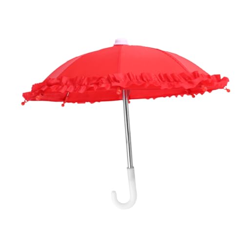 HONITANO 5 Stück Teiliges Mini Spitzenschirm Miniatur Deko Zubehör Bunte Farben Zufällig DIY Hängend Kreativ Party Geburtstag Zufällige Farbe Zufällige Farbe von HONITANO