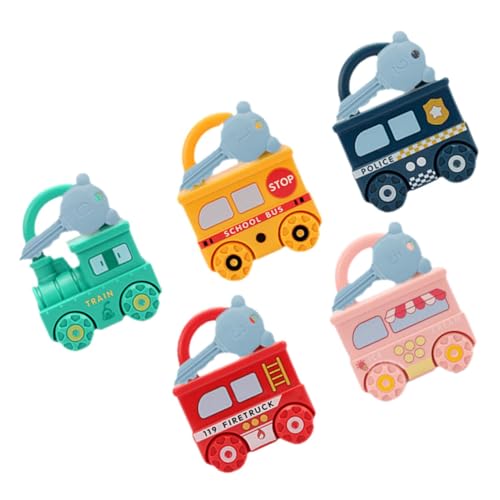 HONITANO 5 Stück Teiliges Montessori Motorikspielzeug Unlocking Toy für Kleinkinder Jahre Lernspielzeug Schlüssel Schlossset Sensorisches Pädagogisches Geschenk für Jungen und Mädchen HONITANO 5 Stück Teiliges Montessori Motorikspielzeug Unlocking Toy für Kleinkinder Jahre Lernspielzeug Schlüssel Schlossset Sensorisches Pädagogisches Geschenk für Jungen und Mädchen von HONITANO