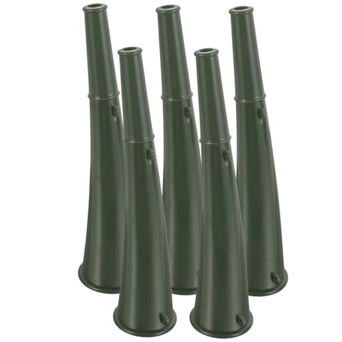 HONITANO 5 Stück Teiliges Outdoor Signalhorn aus Robustem Kunststoff Tragbare Grüne Tröte zum Anfeuern bei Sportevents Training Wettbewerben und Partys Leicht zu Halten und Vielseitig HONITANO 5 Stück Teiliges Outdoor Signalhorn aus Robustem Kunststoff Tragbare Grüne Tröte zum Anfeuern bei Sportevents Training Wettbewerben und Partys Leicht zu Halten und Vielseitig von HONITANO