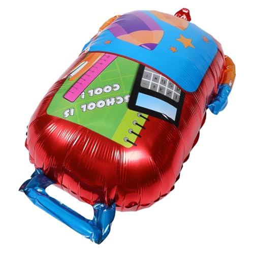 HONITANO 5 Stück Teiliges Schulranzen Aluminiumfolie Ballons für Sichere Robuste Schulanfang Dekoration Wiederverwendbar Leicht Motivierend für Kindergarten Party und Klassenzimmer HONITANO 5 Stück Teiliges Schulranzen Aluminiumfolie Ballons für Sichere Robuste Schulanfang Dekoration Wiederverwendbar Leicht Motivierend für Kindergarten Party und Klassenzimmer von HONITANO