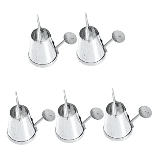 HONITANO 5 Stück Wasserkocher Micro Landschaft Vintage Mini-gießkannen Winzig Klein Miniatur-gießkanne Wasserkanne Für Pflanzen Krug Drinnen Anlage Mini-hausbedarf Eisen Silver HONITANO 5 Stück Wasserkocher Micro Landschaft Vintage Mini-gießkannen Winzig Klein Miniatur-gießkanne Wasserkanne Für Pflanzen Krug Drinnen Anlage Mini-hausbedarf Eisen Silver von HONITANO