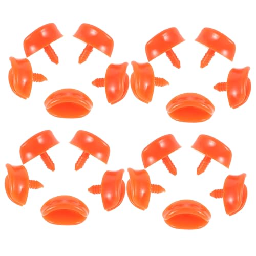 HONITANO 50 Stück DIY Entenschnabel Ersatzset mit Dichtung Bastelzubehör für Handgemachte Entenspielzeuge Robustes Mund Kit für Mädchen für Puppen und Dekoration von HONITANO