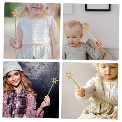 HONITANO 50 Stück Teiliges Goldene Stern Fee Cosplay Bühnenrequisite für Festival Party Sternenstab als Engel Kostüm Stab für Geburtstagsfeier Halloween und Rollenspiel HONITANO 50 Stück Teiliges Goldene Stern Fee Cosplay Bühnenrequisite für Festival Party Sternenstab als Engel Kostüm Stab für Geburtstagsfeier Halloween und Rollenspiel von HONITANO