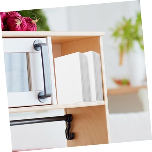 HONITANO 50 Stück Teiliges Miniatur Bücher Leere Mini Notizbücher aus Robustem Material Vielseitig als Puppenhaus Dekoration Bastelzubehör und Arbeitszimmer Ornamente für Kreative Dekoideen von HONITANO
