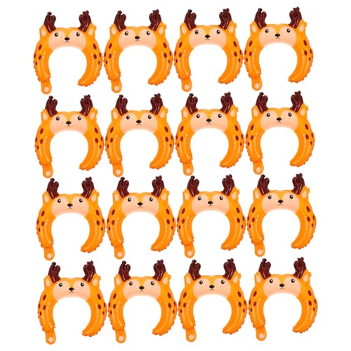 HONITANO 50 Stück Tierstirnbandballon Für Geburtstagsfeier Tierische Stirnbänder Zootier Party Kuh Ballon Dekorationen Zoo Tier Ballon Haarband Tiere Orange Aluminiumfolie HONITANO 50 Stück Tierstirnbandballon Für Geburtstagsfeier Tierische Stirnbänder Zootier Party Kuh Ballon Dekorationen Zoo Tier Ballon Haarband Tiere Orange Aluminiumfolie von HONITANO