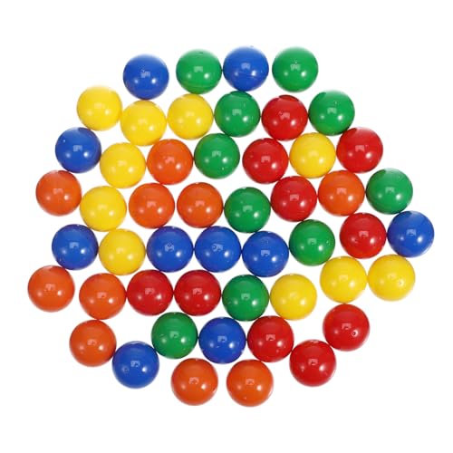 HONITANO 50Stücke Lotteriekugeln aus Kunststoff Glücksball Bunten Farben für Verlosungen Partyspiele Tischtennis und Kreative Deko Aktivitäten HONITANO 50Stücke Lotteriekugeln aus Kunststoff Glücksball Bunten Farben für Verlosungen Partyspiele Tischtennis und Kreative Deko Aktivitäten von HONITANO