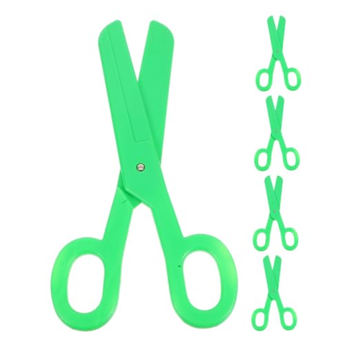 HONITANO 5stücke Große Kunststoff-scheren Als Clown-requisiten Für Zirkus Und Bühnenauftritte Halloween-kostümzubehör Und Partydekorationen von HONITANO