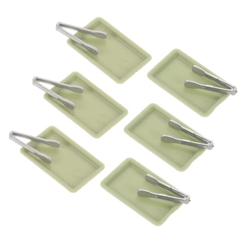 HONITANO 6 Sätze Teiliges Miniatur Backblech mit Miniatur Brot Zangen Puppenhaus Küchenzubehör für DIY Puppenhaus Backzubehör HONITANO 6 Sätze Teiliges Miniatur Backblech mit Miniatur Brot Zangen Puppenhaus Küchenzubehör für DIY Puppenhaus Backzubehör von HONITANO