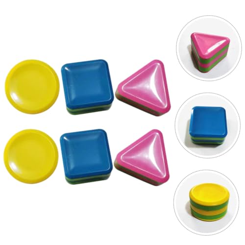 HONITANO 6 Stck Teiliges Geometrische Rhythmus Shaker Percussion für Kindergarten Musikinstrumente in Dreieck und Formen Bunte Farben Fördert Kreativität und Musikalische Entwicklung HONITANO 6 Stck Teiliges Geometrische Rhythmus Shaker Percussion für Kindergarten Musikinstrumente in Dreieck und Formen Bunte Farben Fördert Kreativität und Musikalische Entwicklung von HONITANO