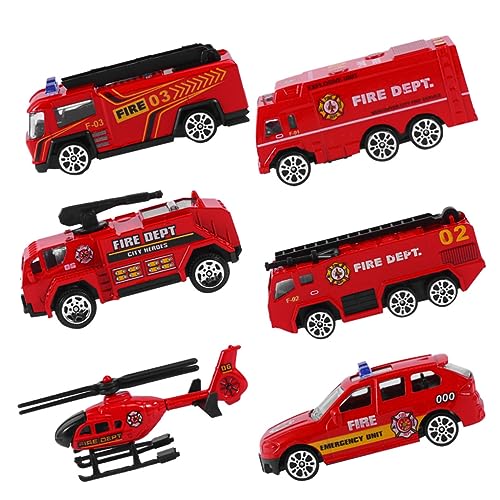 HONITANO 6 Stück Kinderauto Spielzeugauto Kinderspielzeug Autos Legierungsauto Für Pull Back Auto Kinderauto Simulationsauto von HONITANO