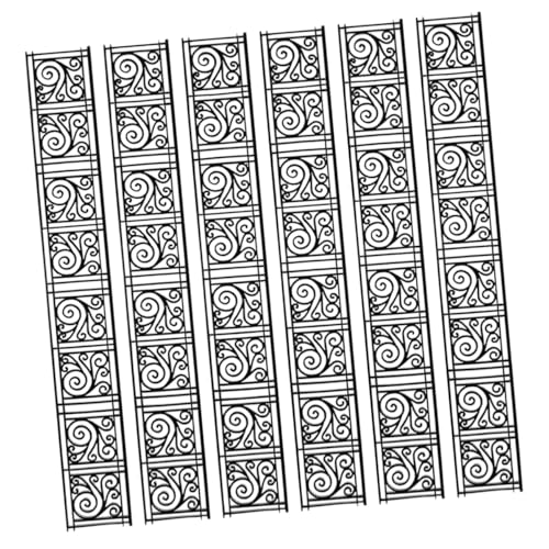 HONITANO 6 Stück Maßstab Stabiles Abs Material Realistische Mini Gartenzaun Dekoration für Sandtisch Modellbau und DIY Miniatur Gartenzubehör HONITANO 6 Stück Maßstab Stabiles Abs Material Realistische Mini Gartenzaun Dekoration für Sandtisch Modellbau und DIY Miniatur Gartenzubehör von HONITANO
