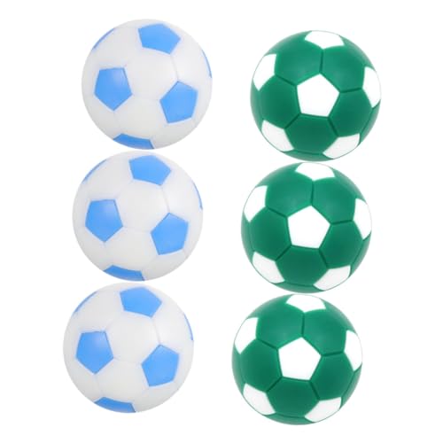 HONITANO 6 Stück Mini Tischfußball Bälle Ersatzbälle für Tischfußballspiele Spielzeugkugeln Weiß und Himmelblau Weiß für Erwachsene HONITANO 6 Stück Mini Tischfußball Bälle Ersatzbälle für Tischfußballspiele Spielzeugkugeln Weiß und Himmelblau Weiß für Erwachsene von HONITANO