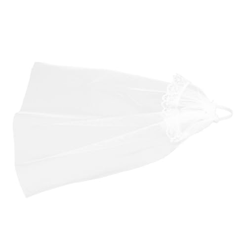 HONITANO 6 Stück Puppenschleier Hochzeitsschleier Braut Hochzeitspuppe Brautkleid Puppenkleidung Outfit Puppensachen Drehbare Figur Modepuppen Decora Puppen Decora von HONITANO